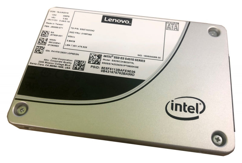 *Limits Apply, contact your AM* Lenovo 4XB7A10247, Thinksystem 2.5" 240GB, SATA 6Gb/s, Hot Swap HDD 1 Year Warranty
