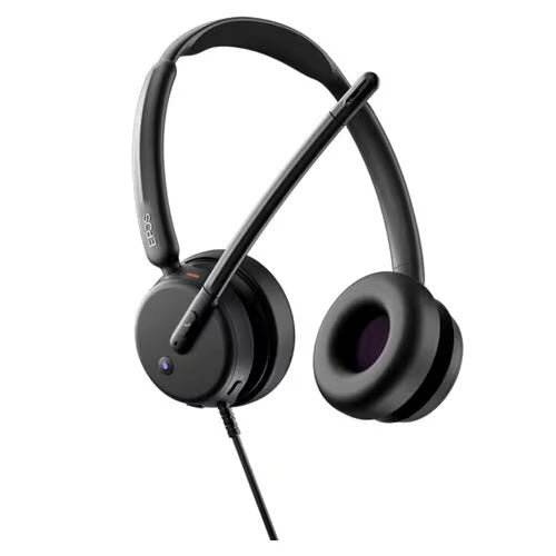 EPOS Audio 1001253, IMPACT 460T Stereo Headset, Microsoft Teams Certified, Dual Noise-Cancelling Microphones, Advanced Noise Filtering Technology, Frequency Response: 20 Hz ~ 20 kHz, Wired USB-C Connectivity with USB-A Adapter, On-Ear Stereo Design