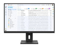 LENOVO ThinkVision E27-40 27' FHD IPS Monitor 1920x1080 16:9 4ms 100Hz Anti-glare Tilt Swivel Pivot Height Adjust VGA DP HDMI VESA 3yr WTY Black