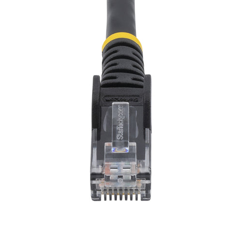 StarTech.com 5m CAT6 Ethernet Cable - LSZH (Low Smoke Zero Halogen) - 10 Gigabit 250Mhz 100W PoE RJ45 10GbE UTP Network Patch Cord Snagless with Strain Relief - Black, CAT 6, ETL Verified, 24AWG