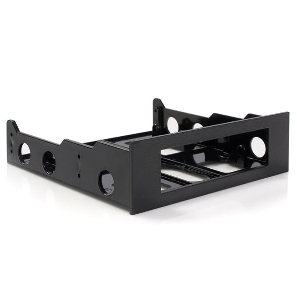Startech BRACKETFDBK, Drive Mount Kit, 3.5" Hard Drive to 5.25", Front Bay Adapter, Mounting Screws, 1 Year Warranty