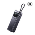 Pisen Bolt 20k mAh 130W Laptop PowerBank - CCC Certified, Fast Charging, Digital Display, 3 Devices, Air Travel Friendly, 2 Years Warranty