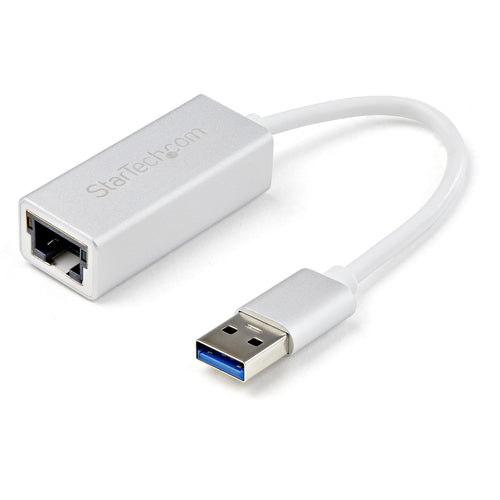 STARTECH USB 3.0 TO GbE ADAPTER, ALUMINUM, SILVER, 2YR