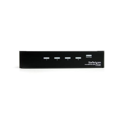 StarTech.com 4-port HDMI splitter and signal amplifier - TAA
