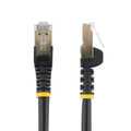 STARTECH.COM 2M CAT6A ETHERNET CABLE - 10GbE STP SNAGLESS 100W POE BLACK LTW