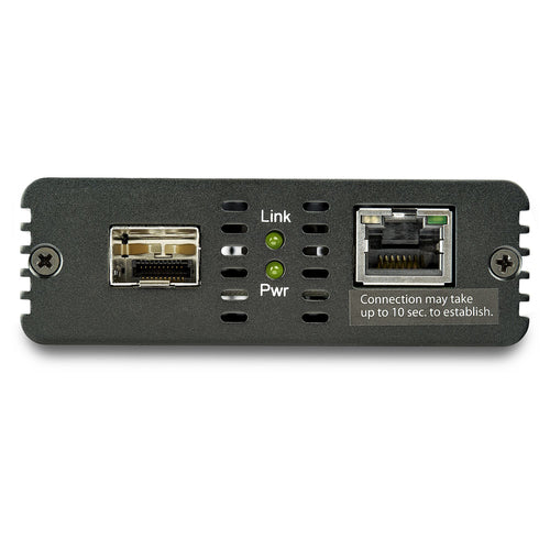 STARTECH.COM LOW COST 10Gb ETHERNET RJ45 TO FIBER MEDIA CONVERTER -UNMAN 2 YR
