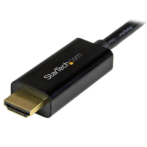 STARTECH.COM 2M mDP TO HDMI ADAPTER CABLE, 4K, BLACK, 3YR