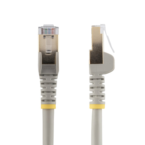 STARTECH.COM 3M CAT6A ETHERNET CABLE - 10GbE STP SNAGLESS 100W POE GREY LTW