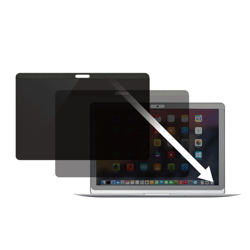 StarTech.com 13-inch MacBook Pro & MacBook Air Magnetic Laptop Privacy Screen, Blue Light Screen Protector, Reversible Anti-Glare Matte or Glossy Sides, Laptop Privacy Filter - TAA