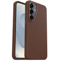 OtterBox Symmetry Cactus Leather Samsung Galaxy S25+ 5G (6.7') Case Rich Adobe (Brown) - (77-97448), DROP+ 3X Military Standard, 7 Years Warranty