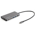 Startech DKT30CHVAUSP, USB-C Multiport Adapter - HDMI or VGA - 100W PD - Attached 30 cm Host Cable - SD Card Reader - USB-C Mini Dock, 1 Year Warranty