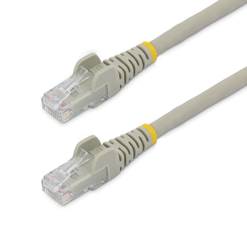 StarTech.com 7m CAT6 Ethernet Cable - LSZH (Low Smoke Zero Halogen) - 10 Gigabit 250Mhz 100W PoE RJ45 10GbE UTP Network Patch Cord Snagless with Strain Relief - Grey, CAT 6, ETL Verified, 24AWG