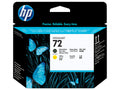 HP 72 Matte Black and Yellow DesignJet Printhead