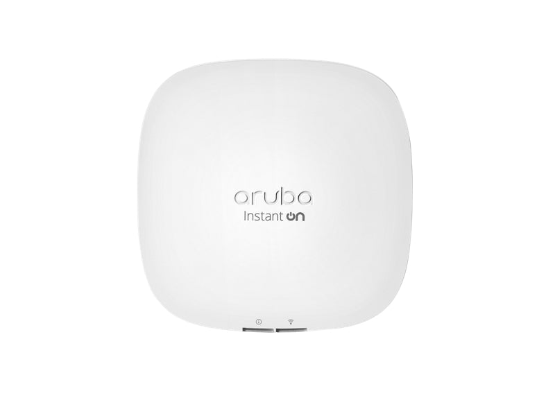 Aruba R4W02A, Instant On AP22 Cloud Managed Celling Mount Access Point, 802.11ax 2x2 MIMO, Max Data Rate: 1774Mbps, Recommended Max Devices per AP: 75, 2 Year Warranty (Requires Power Adapter or POE)