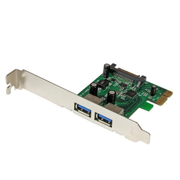 STARTECH.COM 2 PORT USB-A (3.0) PCIe CARD WITH UASP, STD PROFILE, 2YR