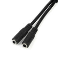 StarTech MUYHSMFF, ION to 2x 3 Position 3.5mm Headset Splitter Adapter - M/F - Headphone / Microphone Combo Jack Splitter - Y Cable 