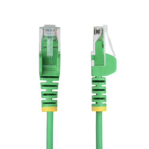 STARTECH.COM.com 10m Green Slim CAT6 Ethernet Cable, Snagless, 28AWG, LSZH, LTW
