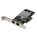 STARTECH 2 PORT GbE PCIe NETWORK CARD, STD PROFILE, 2YR