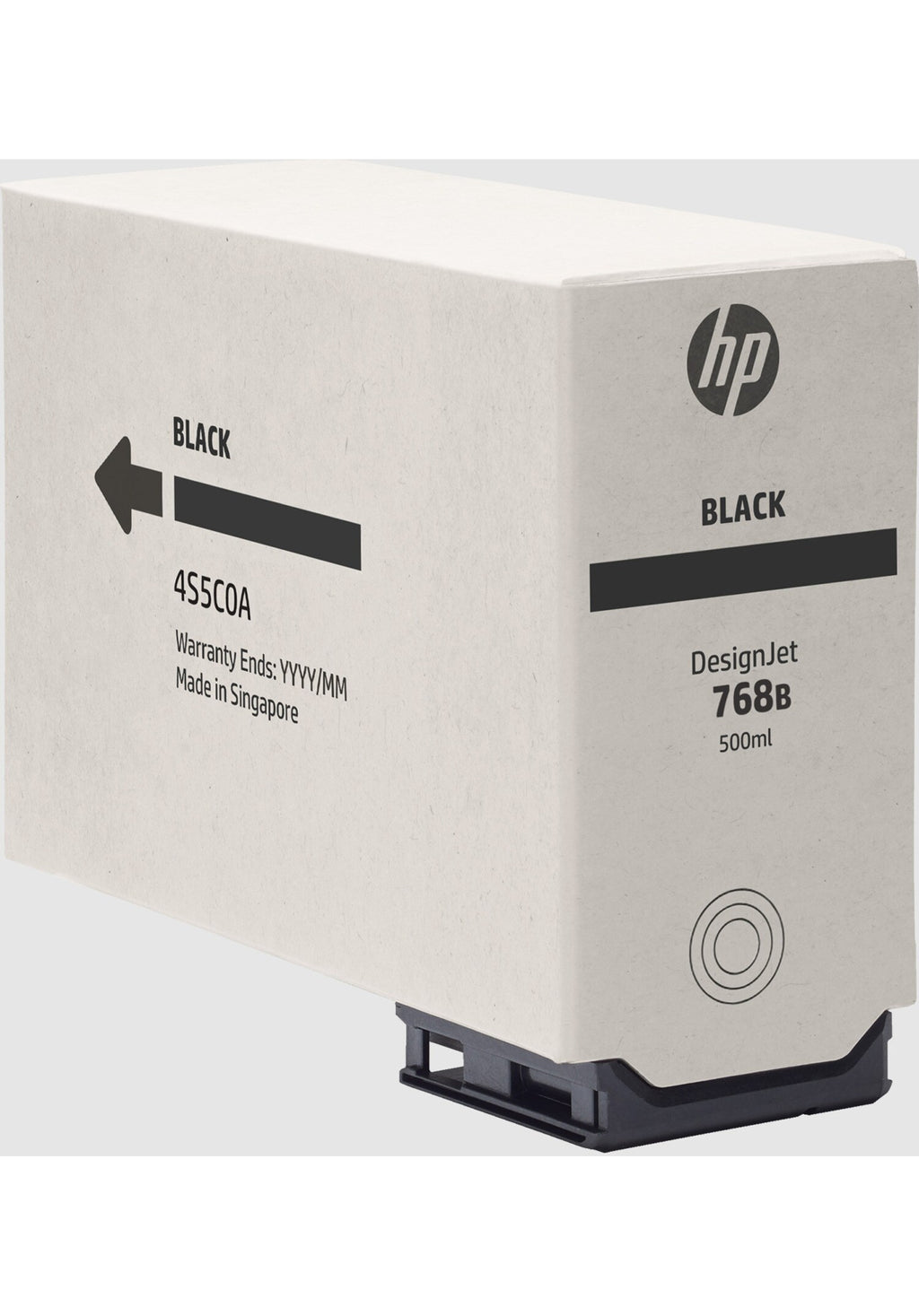 HP 768B 500-ml Black DesignJet Ink Cartridge