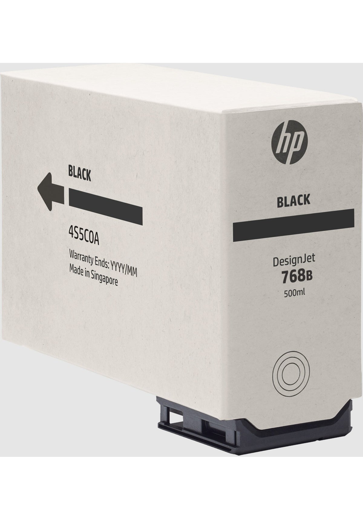 HP 768B 500-ml Black DesignJet Ink Cartridge