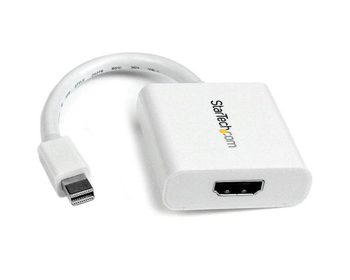 STARTECH.COM mDP TO HDMI ADAPTER, WHITE, 3YR