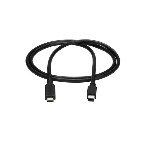 StarTech.com 3.3 ft (1m) USB-C to Mini DisplayPort Cable - 4K 60Hz - Black