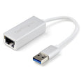 STARTECH USB 3.0 TO GbE ADAPTER, ALUMINUM, SILVER, 2YR