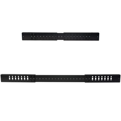 StarTech.com 18U 4-Post Server Rack, 19in Open Frame Rack with 40in (101cm) Mounting Depth and 1200lb (544kg) Weight Capacity, Mobile or Floor Mount IT Rack