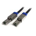 StarTech ISAS88881, 1m External Mini SAS Cable - Serial Attached SCSI SFF-8088 to SFF-8088 - External Mini SAS Cable, 2x SFF-8088 (M), 1 Meter, Black