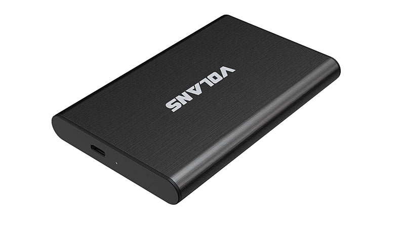 Volans VL-UC25S, Aluminium 2.5" SATA to USB3.1 HDD Enclosure, 1 Year Warranty