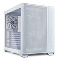 Lian Li PC-O11 AMW, Air Mini Mesh, Mini-Tower, Tempered Glass, Drive Bays: 3x3.5", 3x2.5", Expansion Slot: 8, Motherboard Support: E-ATX/ATX/Micro-ATX/ITX, Pre-installed Fan: 3x120mm, White, 1 Year Warranty