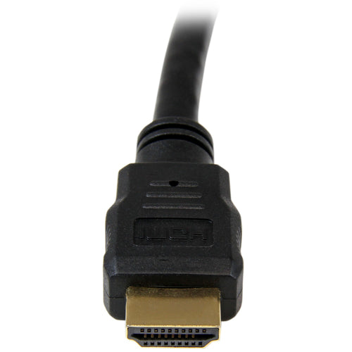 StarTech.com 10ft (3m) HDMI Cable - 4K High Speed HDMI Cable with Ethernet - UHD 4K 30Hz Video - HDMI 1.4 Cable - Ultra HD HDMI Monitors, Projectors, TVs & Displays - Black HDMI Cord - M/M