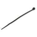 StarTech.com 4"(10cm) Cable Ties - 1/16"(2mm) wide, 7/8"(22mm) Bundle Diameter, 18lb(8kg) Tensile Strength, Nylon Self Locking Zip Ties with Curved Tip - 94V-2/UL Listed, 100 Pack - Black - TAA