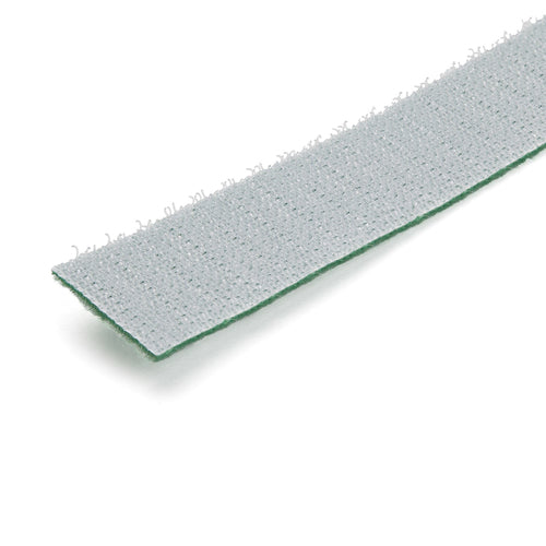 StarTech.com 25ft (7.6m) Hook and Loop Roll, Green, Cut-to-Size Reusable Cable Ties, Bulk Industrial Wire Fastener Tape, Adjustable Fabric Wraps, Reusable Self Gripping Cable Management Straps