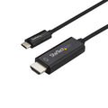 StarTech.com 3ft (1m) USB C to HDMI Cable - 4K 60Hz USB Type C to HDMI 2.0 Video Adapter Cable - Thunderbolt Compatible - Laptop to HDMI Monitor/Display - DP 1.2 Alt Mode HBR2 - Black