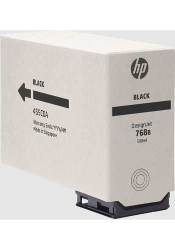 HP 768B 500-ml Black DesignJet Ink Cartridge