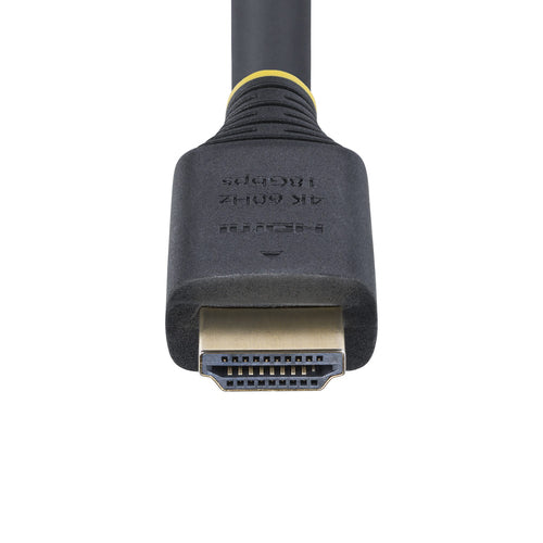 StarTech.com 5m (16.4ft) Premium Certified High Speed HDMI Cable, 4K 60Hz/1440p 144Hz, HDR10/HDCP 2.2/ARC, 18Gbps, UHD HDMI 2.0 Cord for TV/Monitor/Display, TPE Jacket