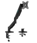 (LS) mbeat® Activiva Ergolife Single-Screen Gas Spring Monitor Arm allows you to smoothly adjust the height angle and tilt of your screen with minimal