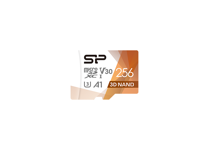 Silicon Power SP256GBSTXDU3V20AB, Superior Pro Colorful MicroSD Card, 256GB, Class 10, UHS-I, A1, A10, V30, U3, Read Speed: Up to 100MB/s, Write Speed: Up to 80MB/s, 5 Year Warranty