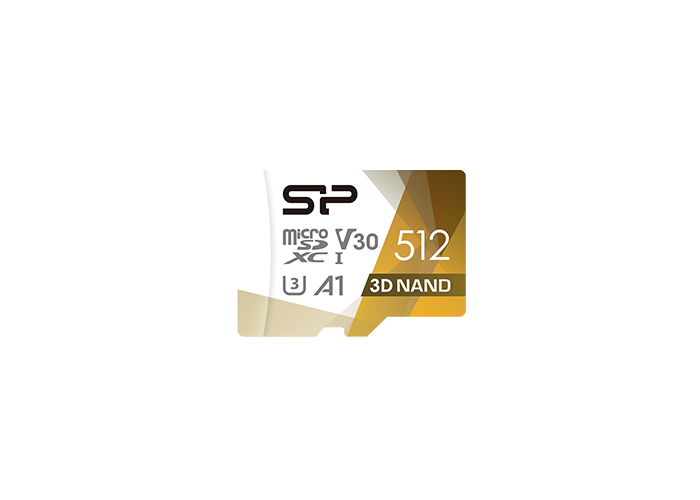 Silicon Power SP512GBSTXDU3V20AB, Superior Pro Colorful MicroSD Card, 512GB, Class 10, UHS-I, A1, A10, V30, U3, Read Speed: Up to 100MB/s, Write Speed: Up to 80MB/s, 5 Year Warranty