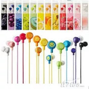 Novelty Earphones -  Legoo Design, Mixed Colours