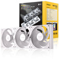 Antec Connect C120R Reverse White ARGB 3PK Performance 120mm PWM Fan: 4-pin PWM | LED: 3-pin  Vibration Absorbing and Anti-Noise Pads case fan