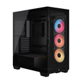 Corsair 3500X RS-R ARGB Mid-Tower PC Case - Black, E-ATX Support, Side 360mm Rad, Tempered Glass, USB-C, 2x SSD, 2x HDD, 425mm GPU, RS ARGB Fans