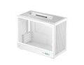 DeepCool CH160 PLUS WH Portable Micro-ATX Compact Case, USB3.0×2, Gen2 Type-C x1, Audio/Mic×1