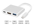 8Ware USB Type-C to HDMI Adapter Cable with Type-C Charging Port - Up to 60W