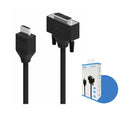 8ware Pro Series 2M HDMI to DVI cable Male to Male Nickel plated high performance 30AWG OD6.0 Copper PVC TPE (Retail package)