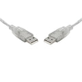 8Ware 5m USB 2.0 Cable - Type A to Type A Male to Male High Speed Data Transfer for Printer Scanner Cameras Webcam Keyboard Mouse Joystick