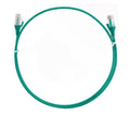 8ware CAT6 Ultra Thin Slim Cable 10m - Green Color Premium RJ45 Ethernet Network LAN UTP Patch Cord 26AWG for Data