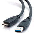 Astrotek USB 3.0 Cable 2m - Type A Male to Micro B Black Colour