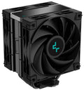 DeepCool AK400 Zero Dark Plus Performance CPU Cooler, 4 Heat Pipe Tower, High-Performance FDB Fan, 220W Heat Dissipation, Intel LGA1851/700 AM4/5